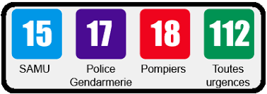 N°&nbsp;VERT et URGENCES (logo)